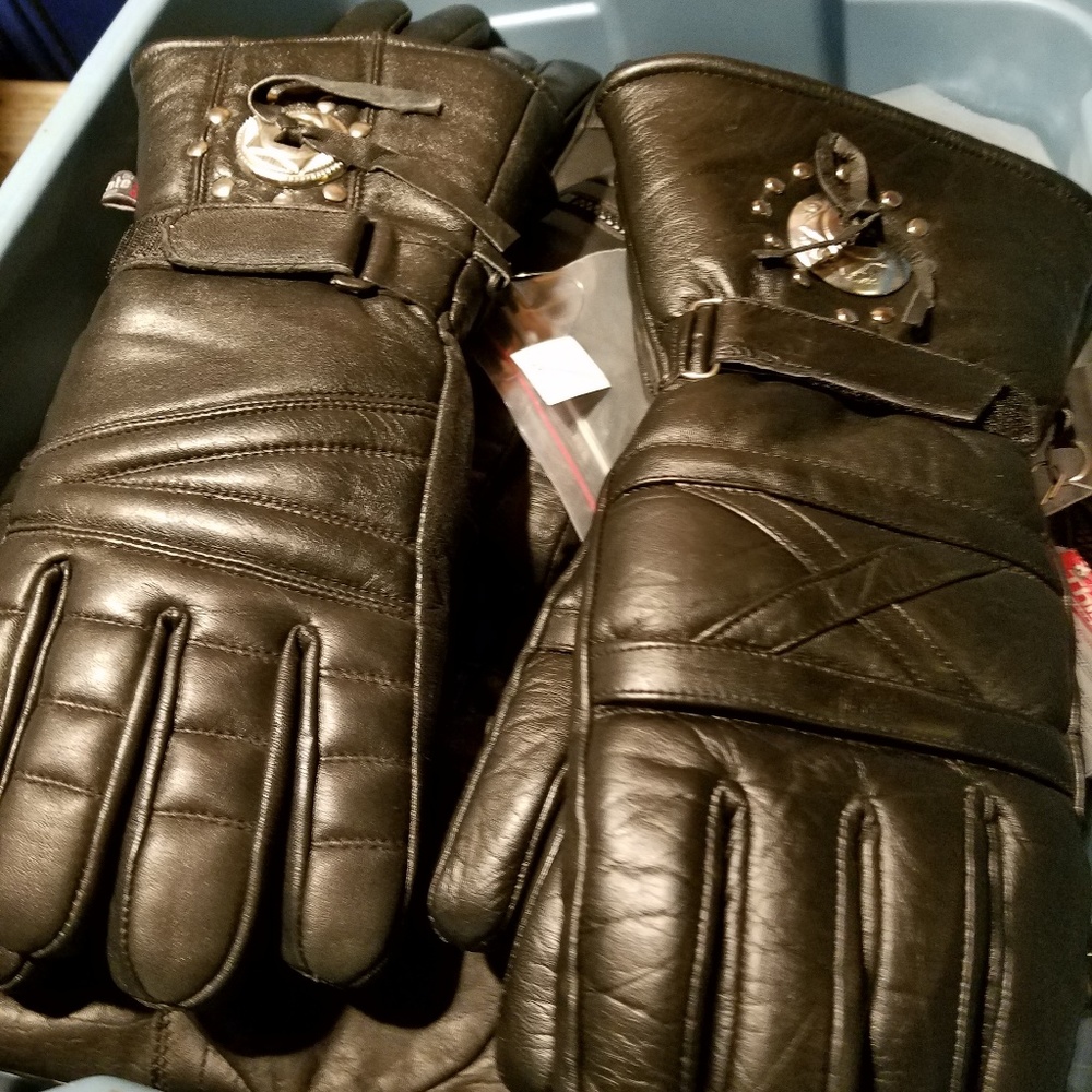 Leather bike accessories